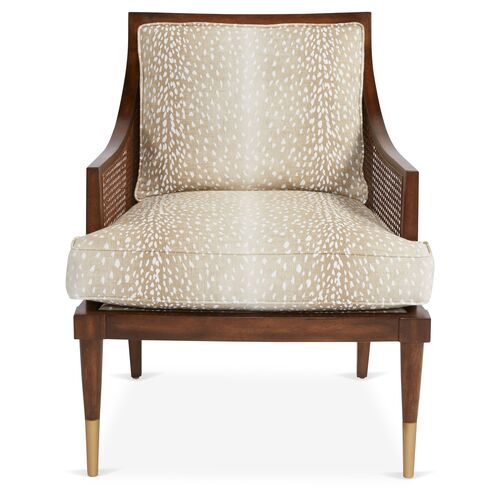 Kirkwood Accent Chair, Fawn Linen 2 Kirkwood Accent Chair, Fawn Linen