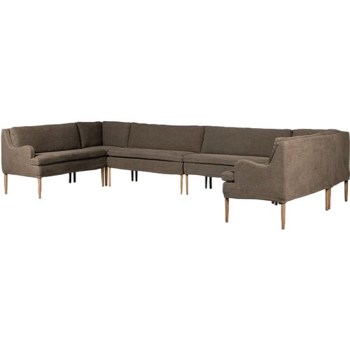 Aurelia Dining Banquette U-Shape 1 Aurelia Dining Banquette U-Shape