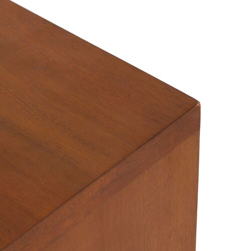 Calvin Woven Rush Sideboard, Light Mahogany 10 Calvin Woven Rush Sideboard, Light Mahogany