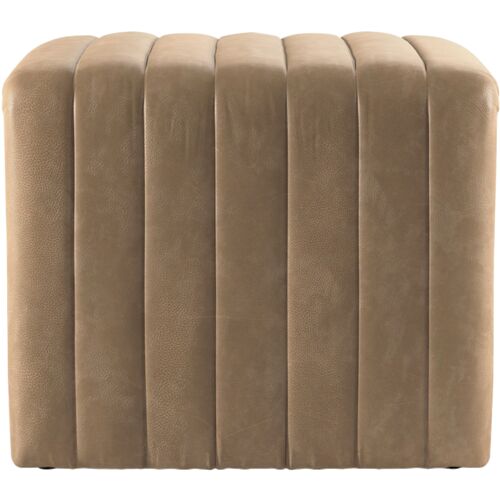 Vivian Leather Ottoman 3 Vivian Leather Ottoman