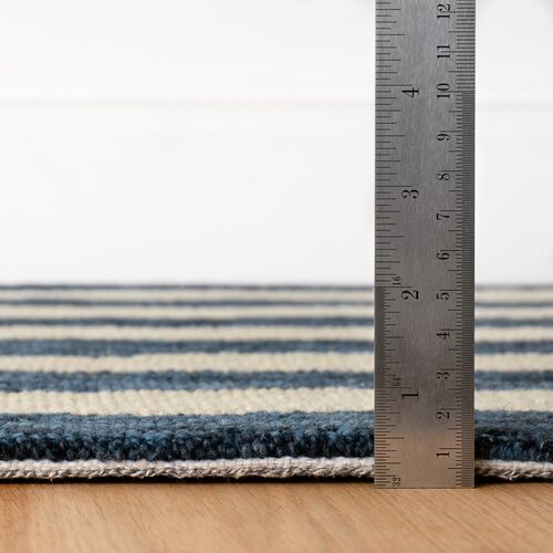 Silas Stripe Hand Hooked Wool Rug 3 Silas Stripe Hand Hooked Wool Rug