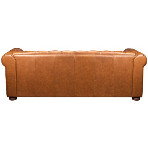 Pennington Tufted Leather Sofa 4 Pennington Tufted Leather Sofa