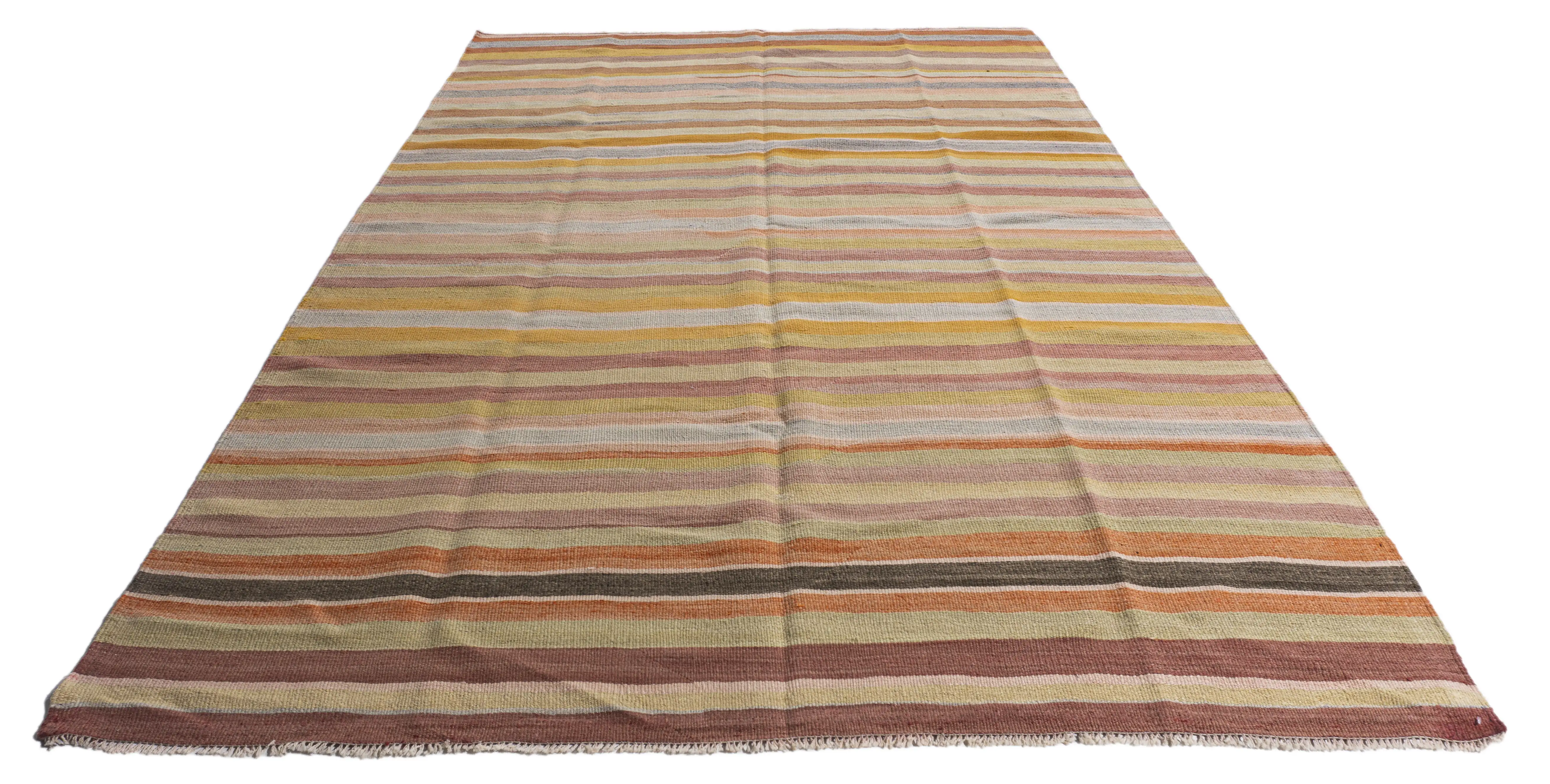 Turkish Kilim Flatweave Rug 5'7 X 8'6 10 Turkish Kilim Flatweave Rug 5'7 X 8'6