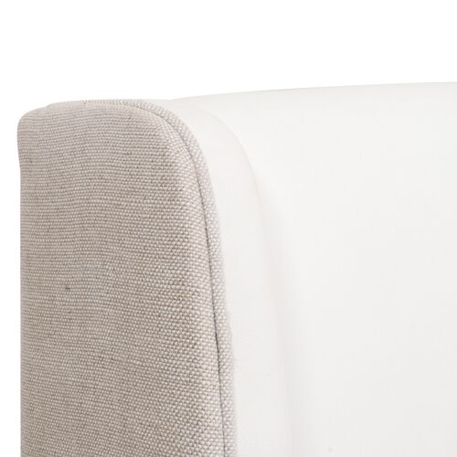 James 2-Tone Wingback Bed, Performance Linen 6 James 2-Tone Wingback Bed, Performance Linen