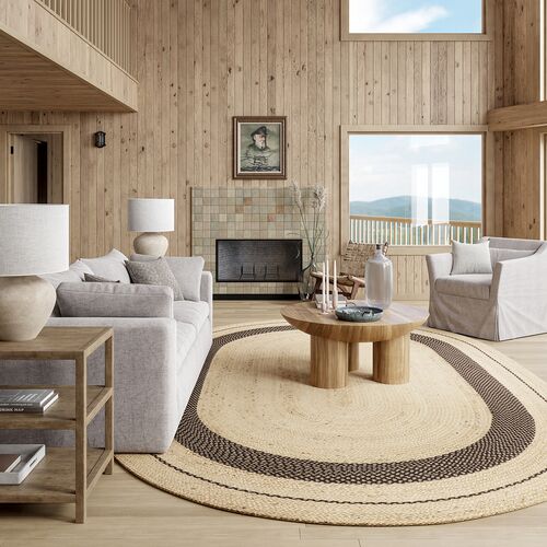 Cottage Rug, Dark Brown 2 Cottage Rug, Dark Brown