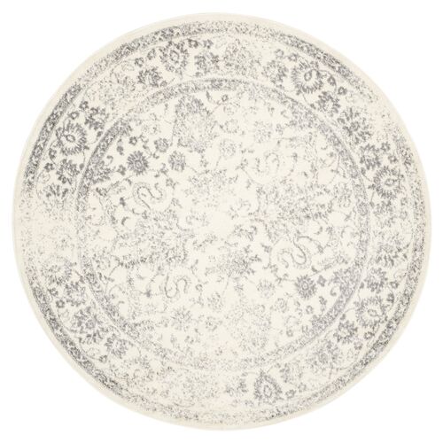 Ajax Rug, Ivory/Silver 4 Ajax Rug, Ivory/Silver