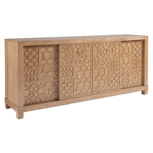 Morocco Media Console, Natural 1 Morocco Media Console, Natural