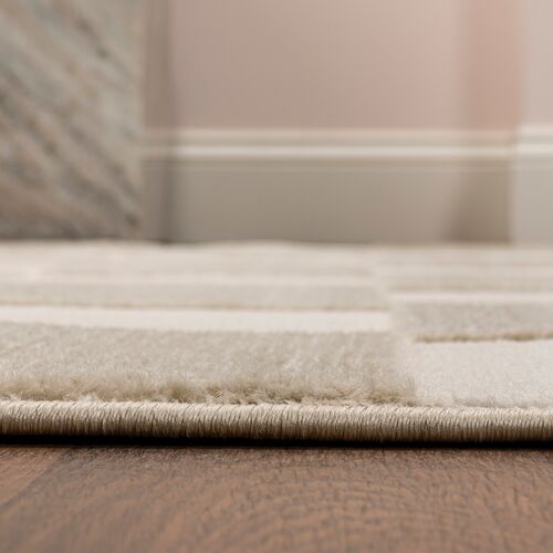 Hana High Low Checkerboard Rug 4 Hana High Low Checkerboard Rug