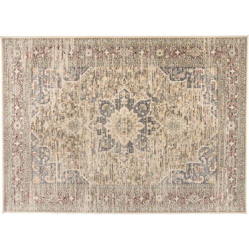 Newton Rug, Beige/Multi 1 Newton Rug, Beige/Multi