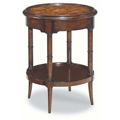 Chartres Side Table, Aged Mahogany 1 Chartres Side Table, Aged Mahogany
