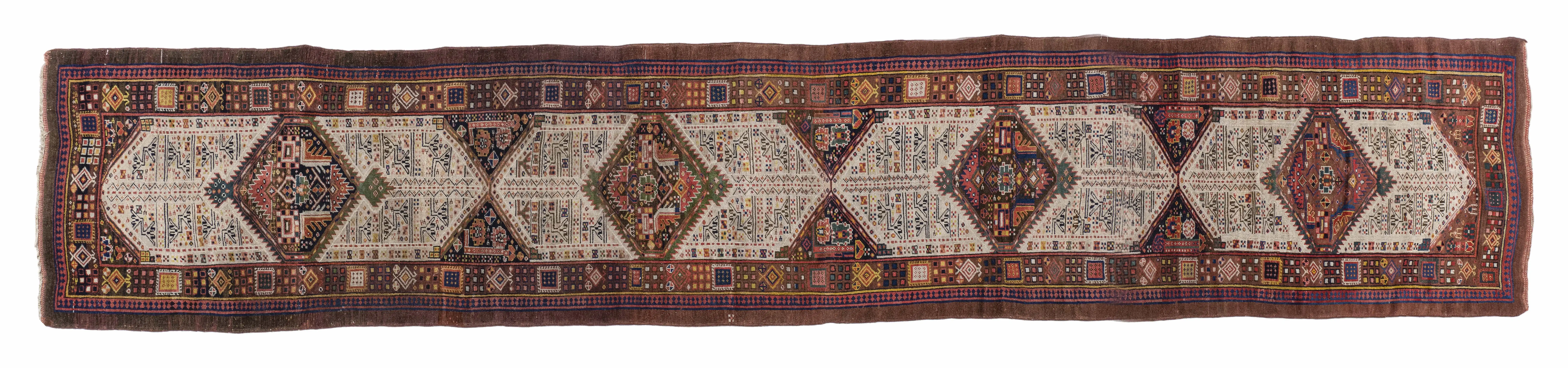 Oversize Persian Serab Runner, 4'1 X 22'3 1 Oversize Persian Serab Runner, 4'1 X 22'3