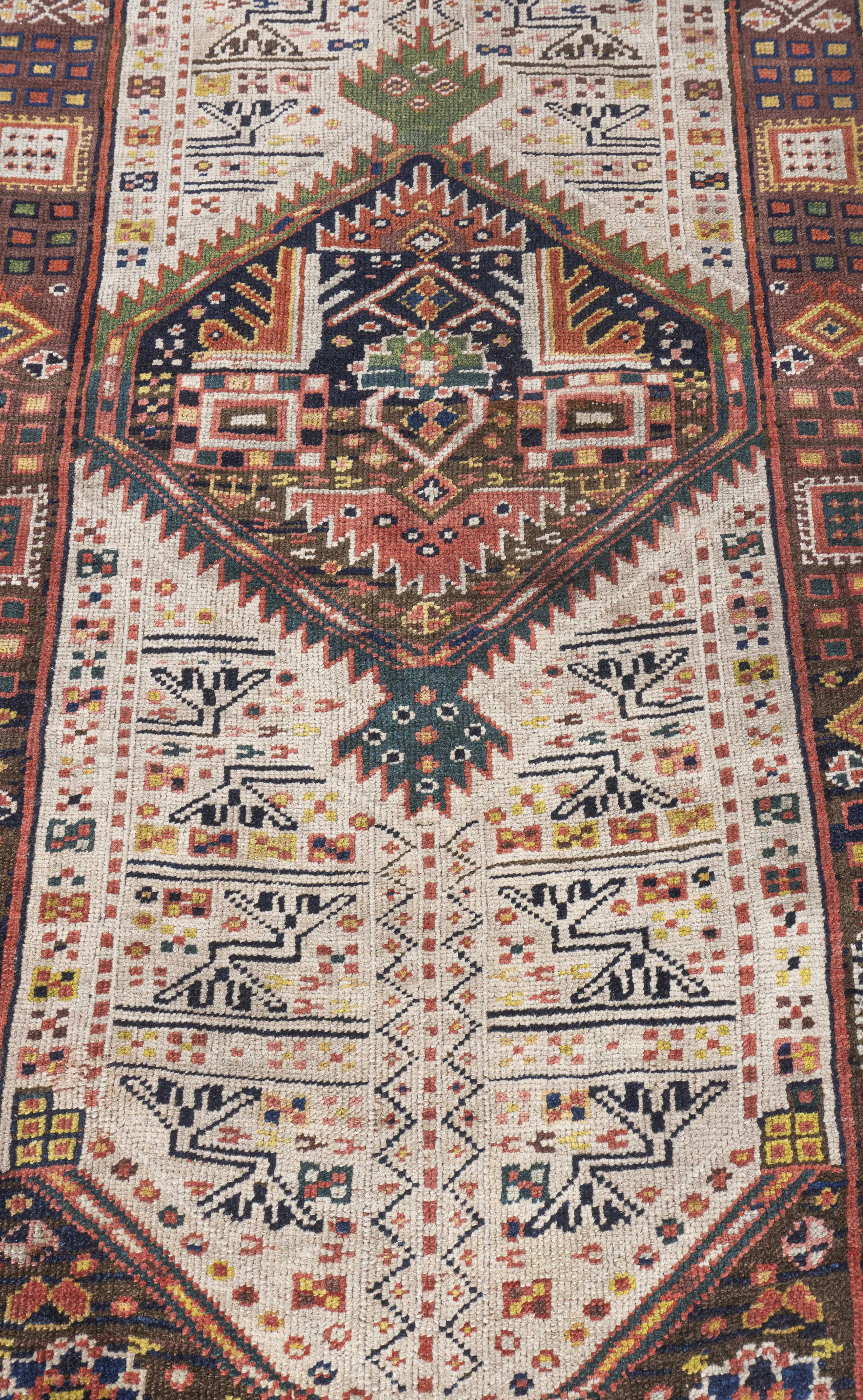 Oversize Persian Serab Runner, 4'1 X 22'3 10 Oversize Persian Serab Runner, 4'1 X 22'3