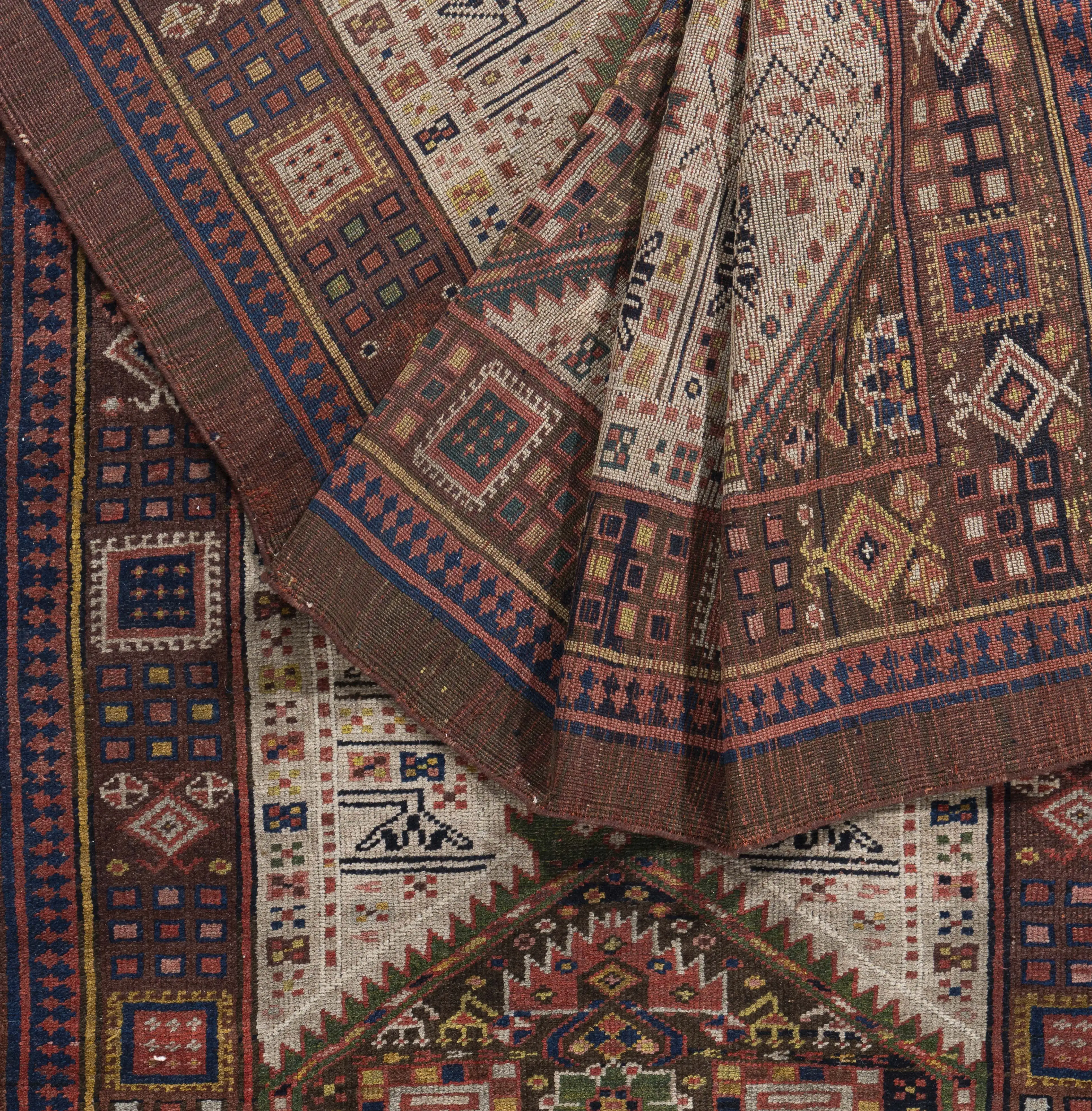 Oversize Persian Serab Runner, 4'1 X 22'3 11 Oversize Persian Serab Runner, 4'1 X 22'3