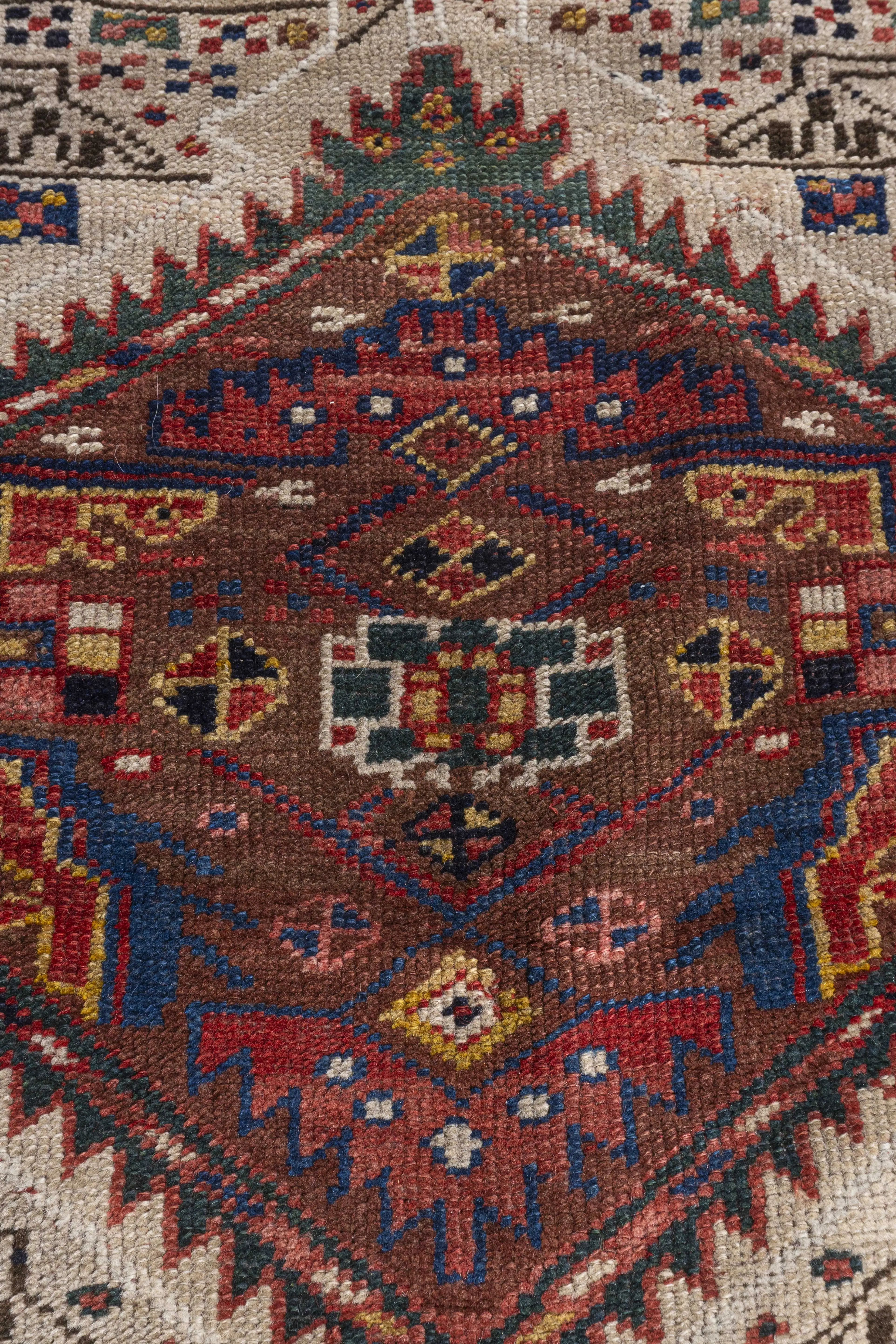 Oversize Persian Serab Runner, 4'1 X 22'3 6 Oversize Persian Serab Runner, 4'1 X 22'3