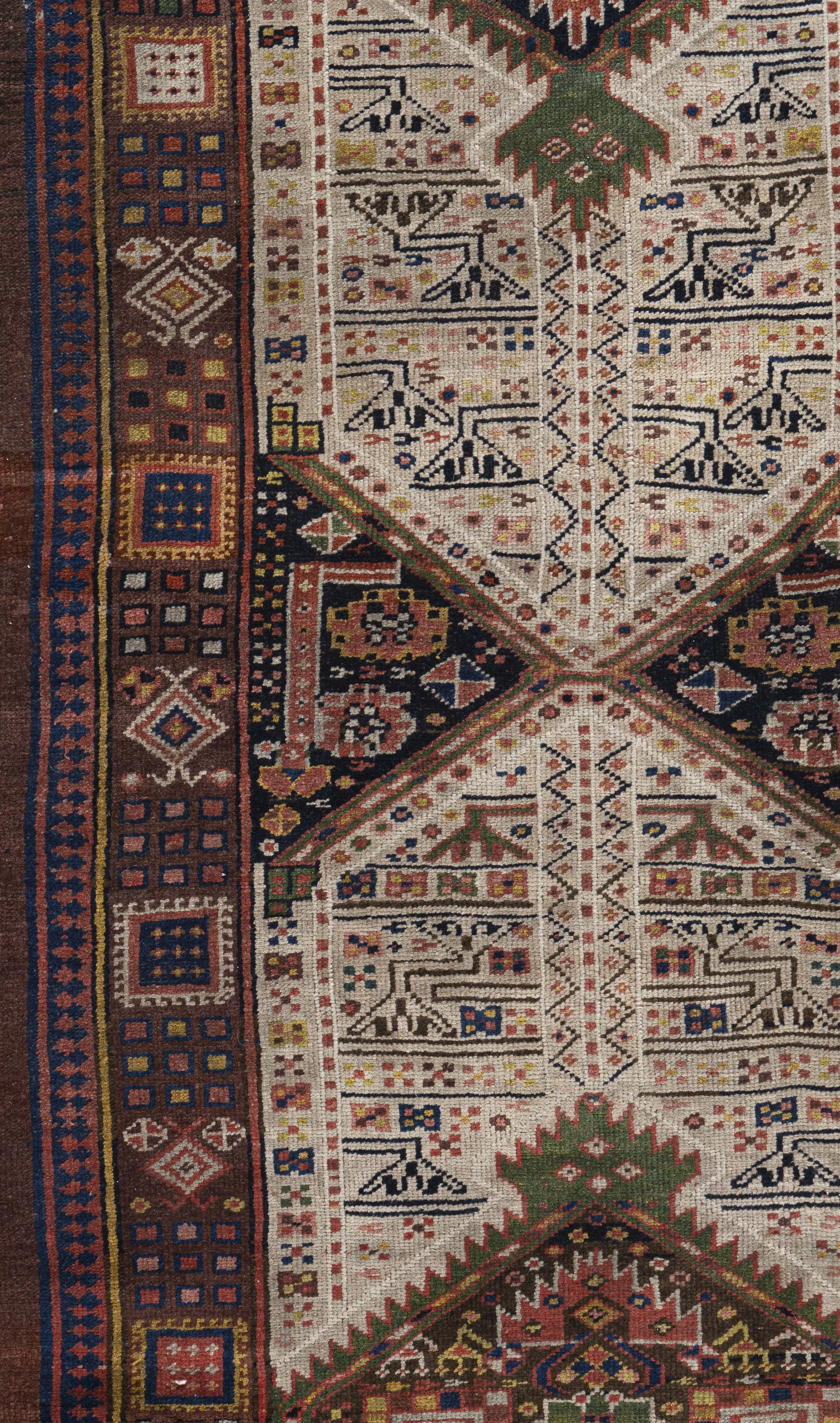 Oversize Persian Serab Runner, 4'1 X 22'3 7 Oversize Persian Serab Runner, 4'1 X 22'3