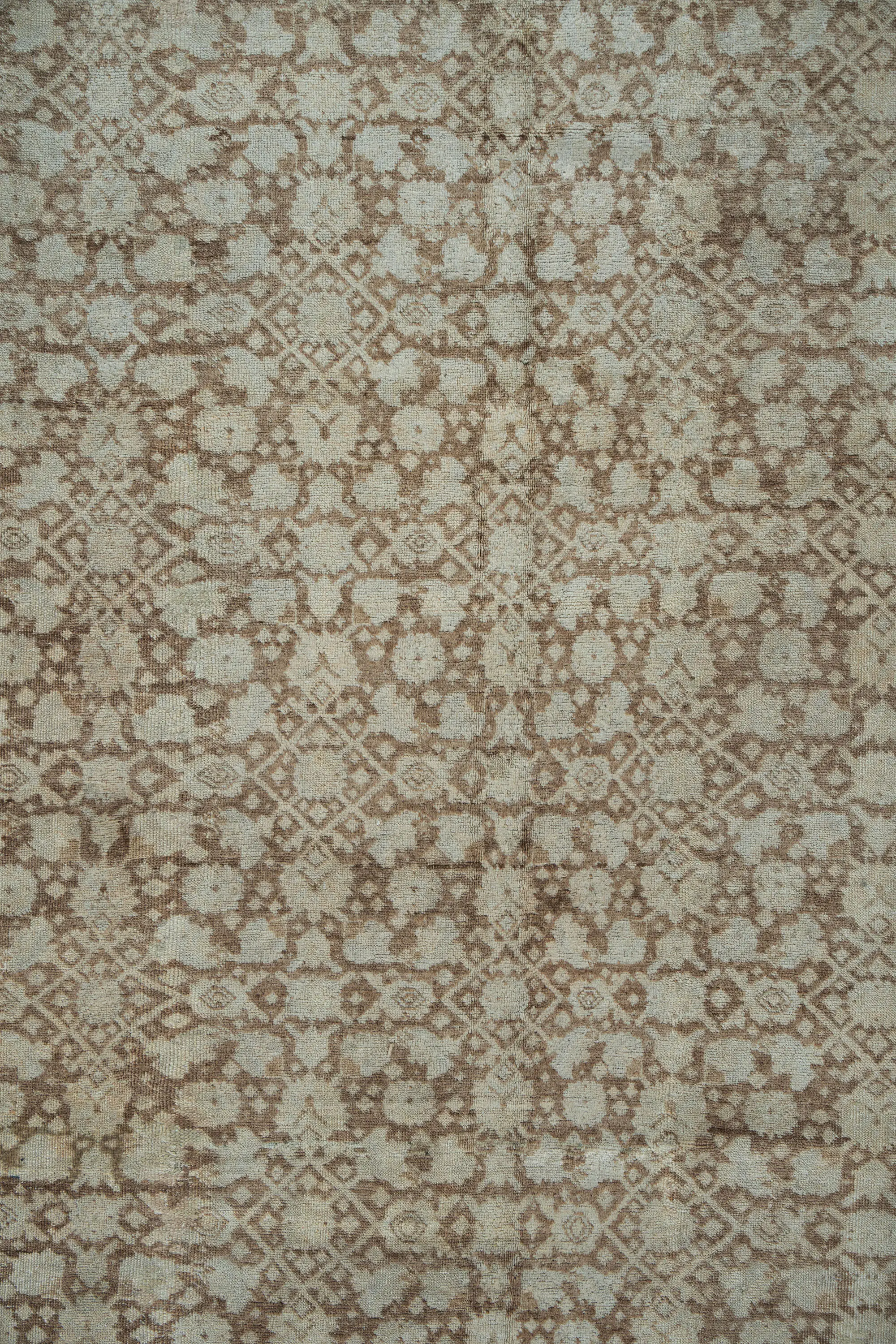 Tabriz Hand Knotted Wool Taupe 11'x14'10 5 Tabriz Hand Knotted Wool Taupe 11'x14'10