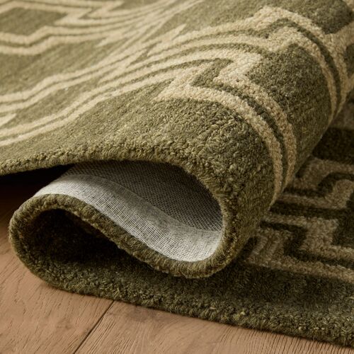 Barrow Rug, Moss/Beige 3 Barrow Rug, Moss/Beige