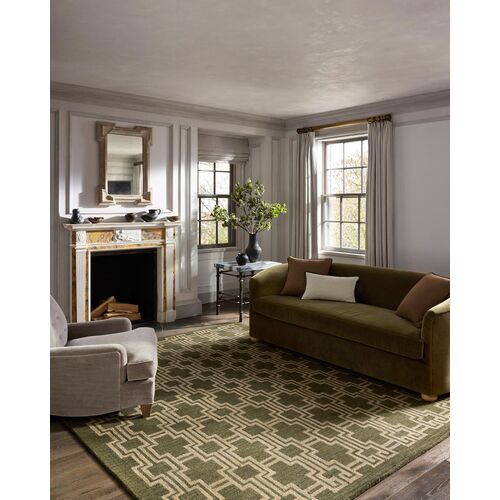 Barrow Rug, Moss/Beige 5 Barrow Rug, Moss/Beige