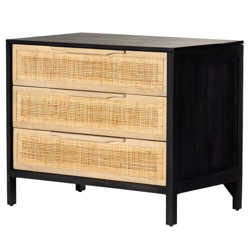 Selena Large Cane Nightstand 1 Selena Large Cane Nightstand