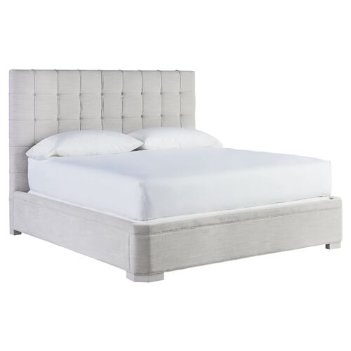 Uptown Tufted Bed, Alabaster 1 Uptown Tufted Bed, Alabaster