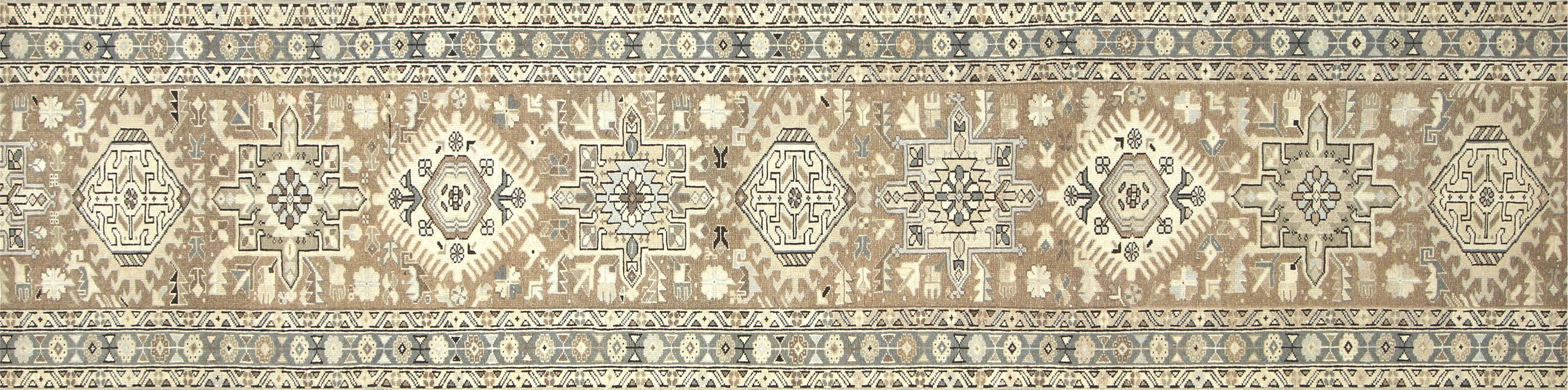 1960s Persian Melayer Runner 2'9"x32'11" 1 1960s Persian Melayer Runner 2'9"x32'11"