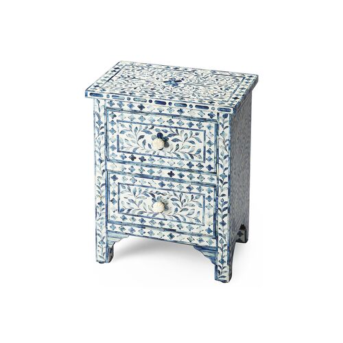 Layla Bone-Inlay Nightstand 1 Layla Bone-Inlay Nightstand