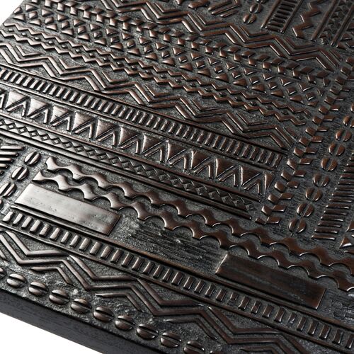 Tabwa Teak Coffee Table, Black 4 Tabwa Teak Coffee Table, Black