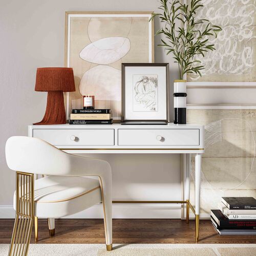 Ridge Two Drawer Desk 2 Ridge Two Drawer Desk