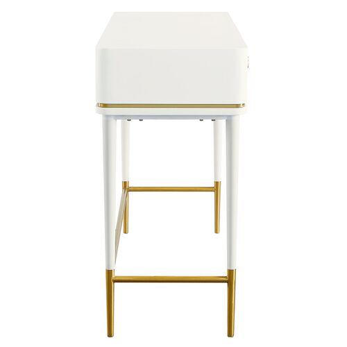 Ridge Two Drawer Desk 6 Ridge Two Drawer Desk