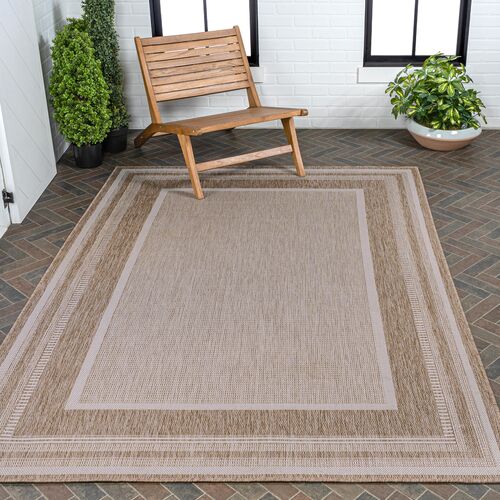 Drakos Stripe Border Rug, Beige 10 Drakos Stripe Border Rug, Beige