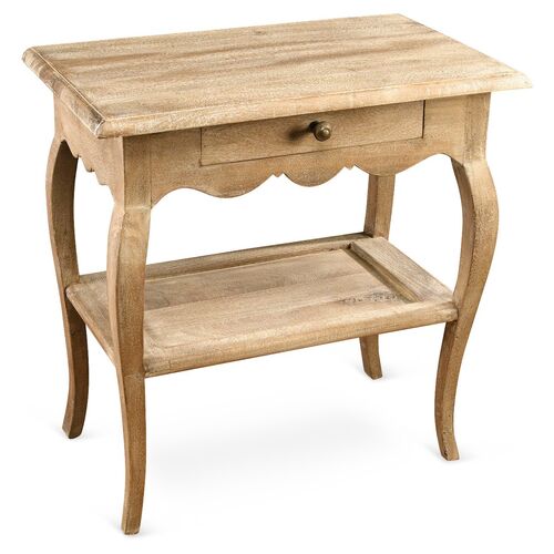 Colette Nightstand, Natural 1 Colette Nightstand, Natural