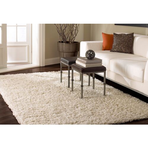 Byron Rug, White 2 Byron Rug, White