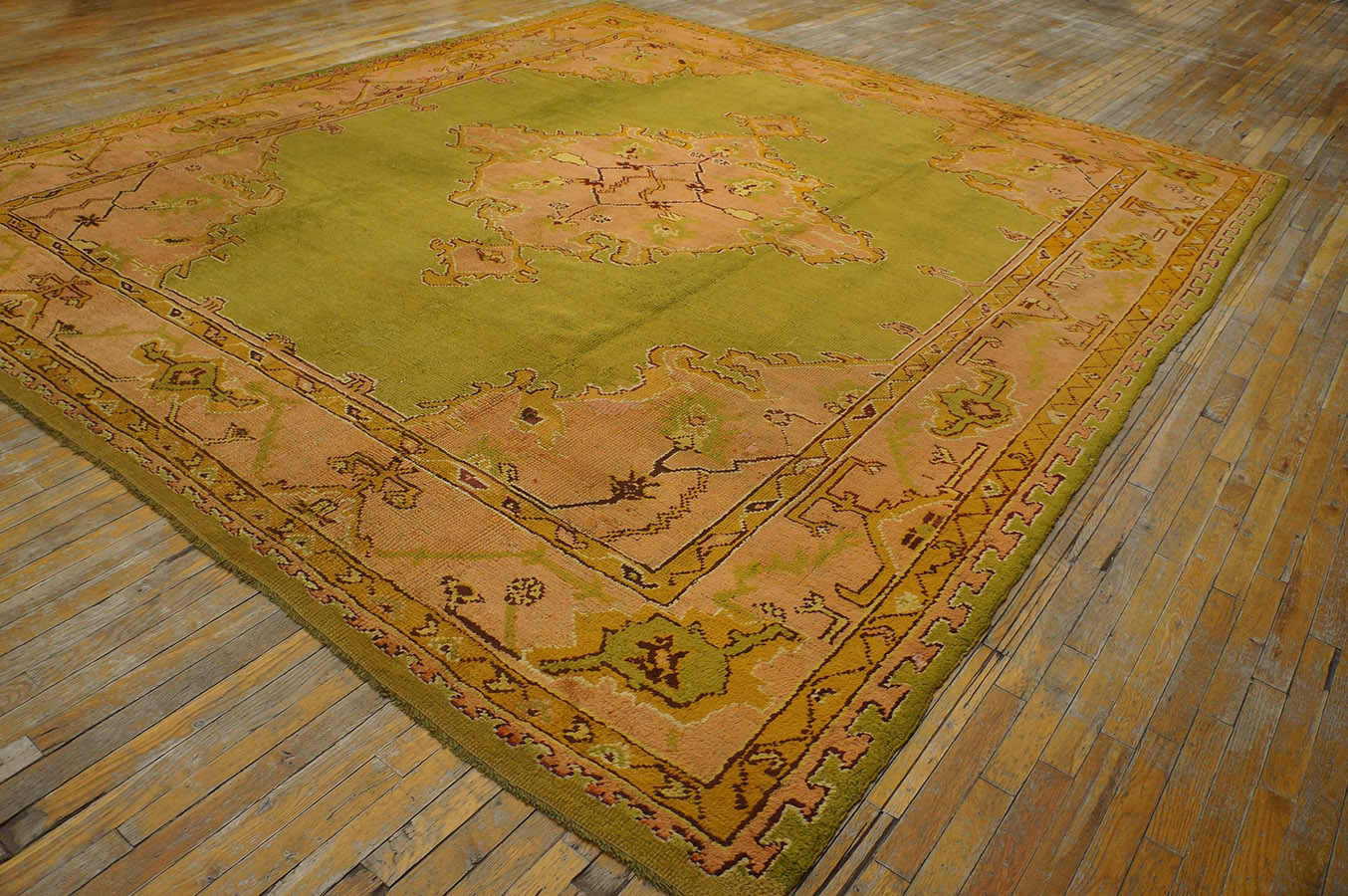 Antique Oushak Rug 2 Antique Oushak Rug