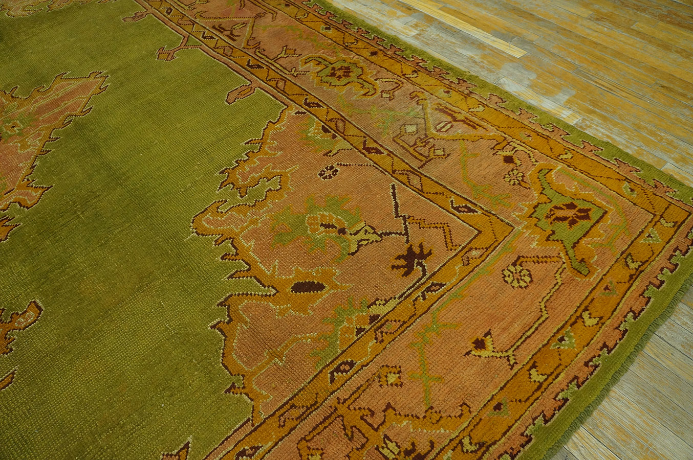Antique Oushak Rug 5 Antique Oushak Rug