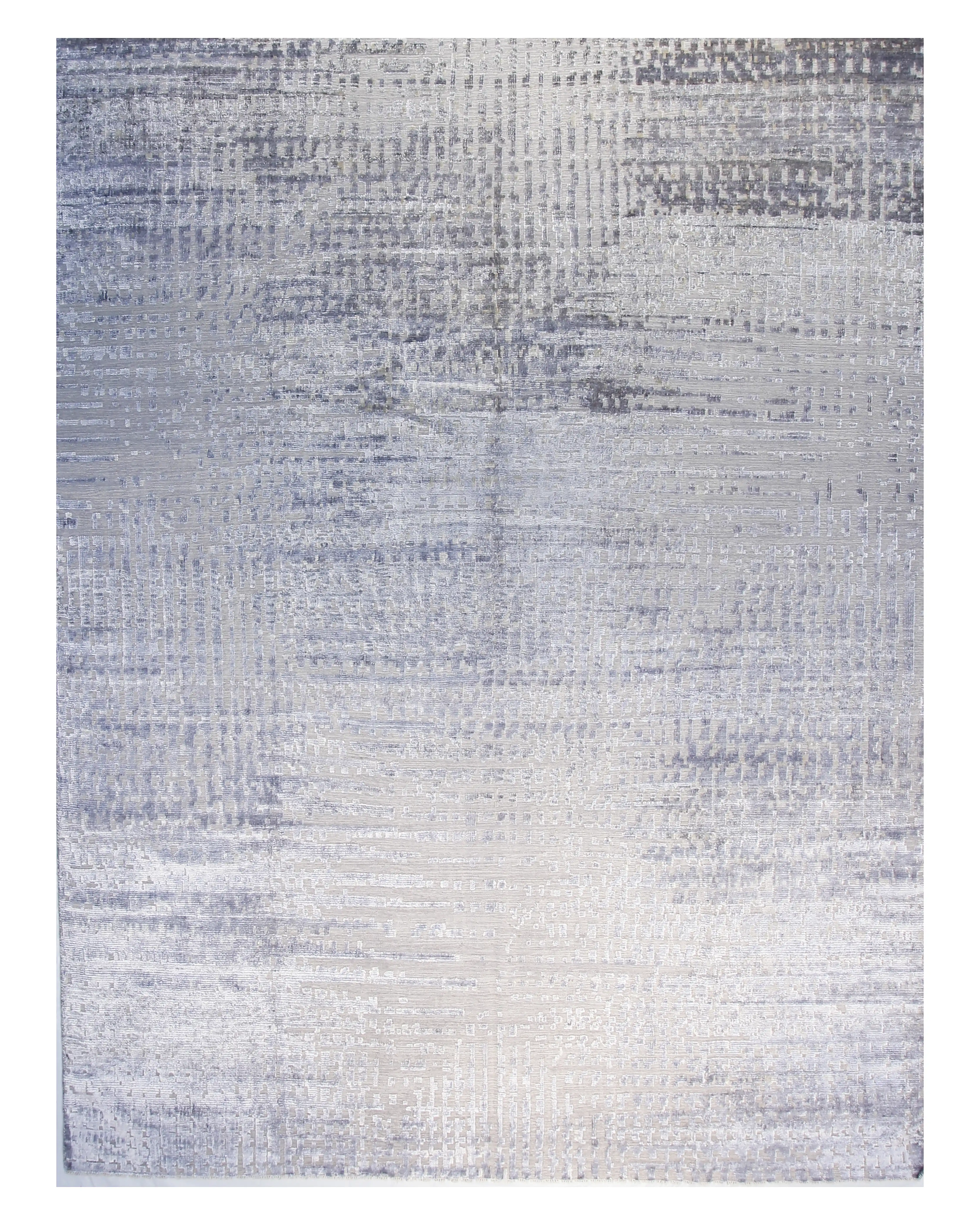 8" x 10" Ashley Rug, Silver Blue 1 8" x 10" Ashley Rug, Silver Blue