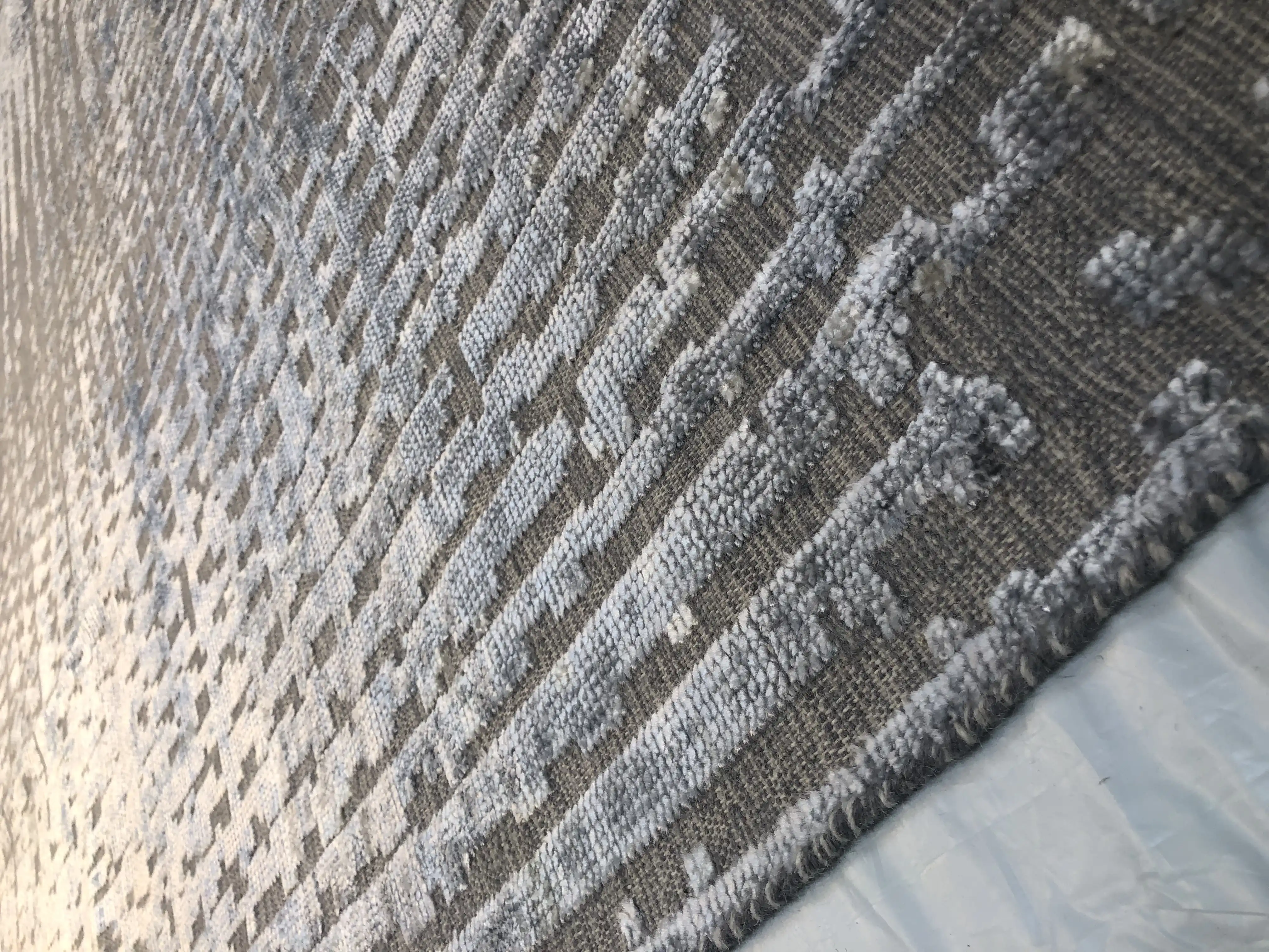 8" x 10" Ashley Rug, Silver Blue 2 8" x 10" Ashley Rug, Silver Blue