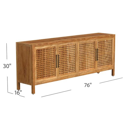4-Door Lazuli Fretwork Server 6 4-Door Lazuli Fretwork Server
