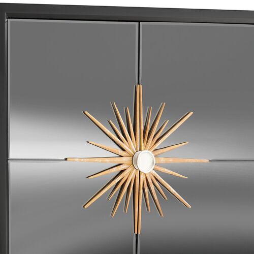 Geneva Server/Sideboard, Smoked Mirror/Black 4 Geneva Server/Sideboard, Smoked Mirror/Black