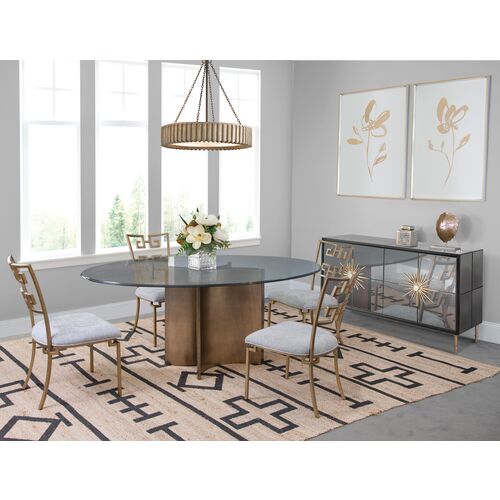 Geneva Server/Sideboard, Smoked Mirror/Black 5 Geneva Server/Sideboard, Smoked Mirror/Black