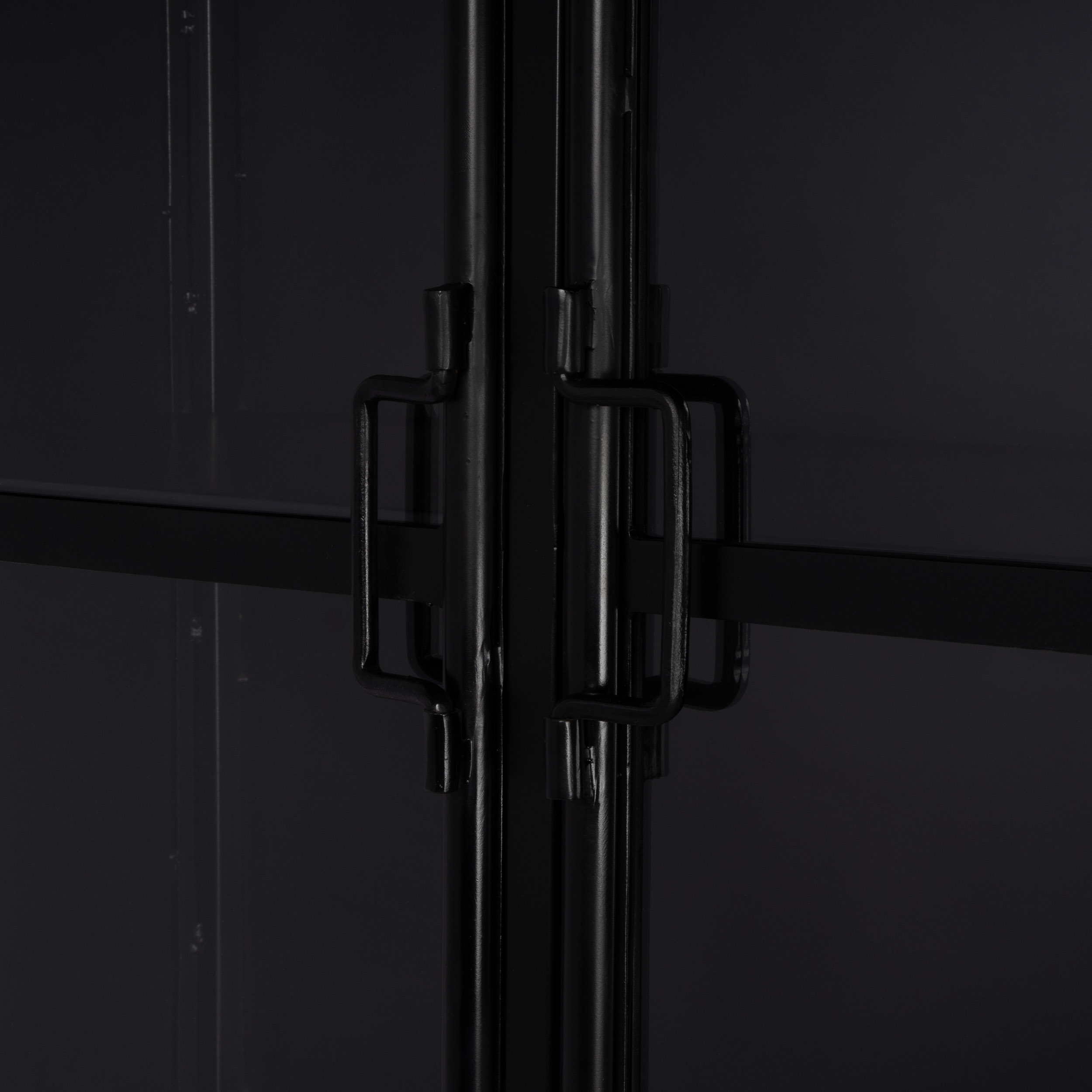 Soren Arched 2-Door Storage Cabinet, Black 4 Soren Arched 2-Door Storage Cabinet, Black
