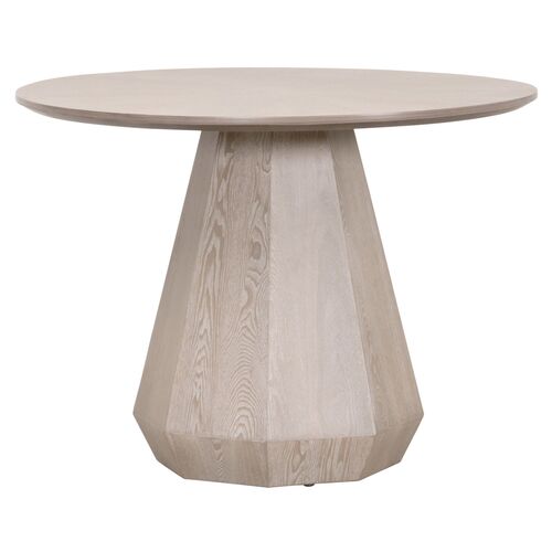 Gavin Round Dining Table, Natural Gray 1 Gavin Round Dining Table, Natural Gray