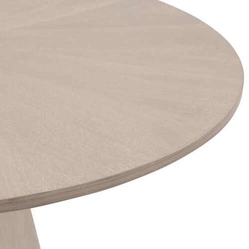 Gavin Round Dining Table, Natural Gray 3 Gavin Round Dining Table, Natural Gray