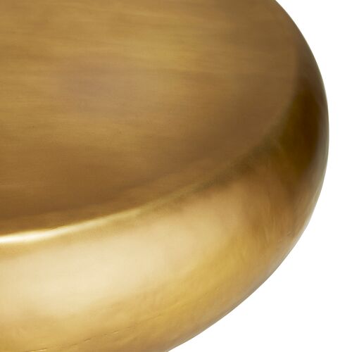Bates Large Iron Cocktail Table, Gold 3 Bates Large Iron Cocktail Table, Gold