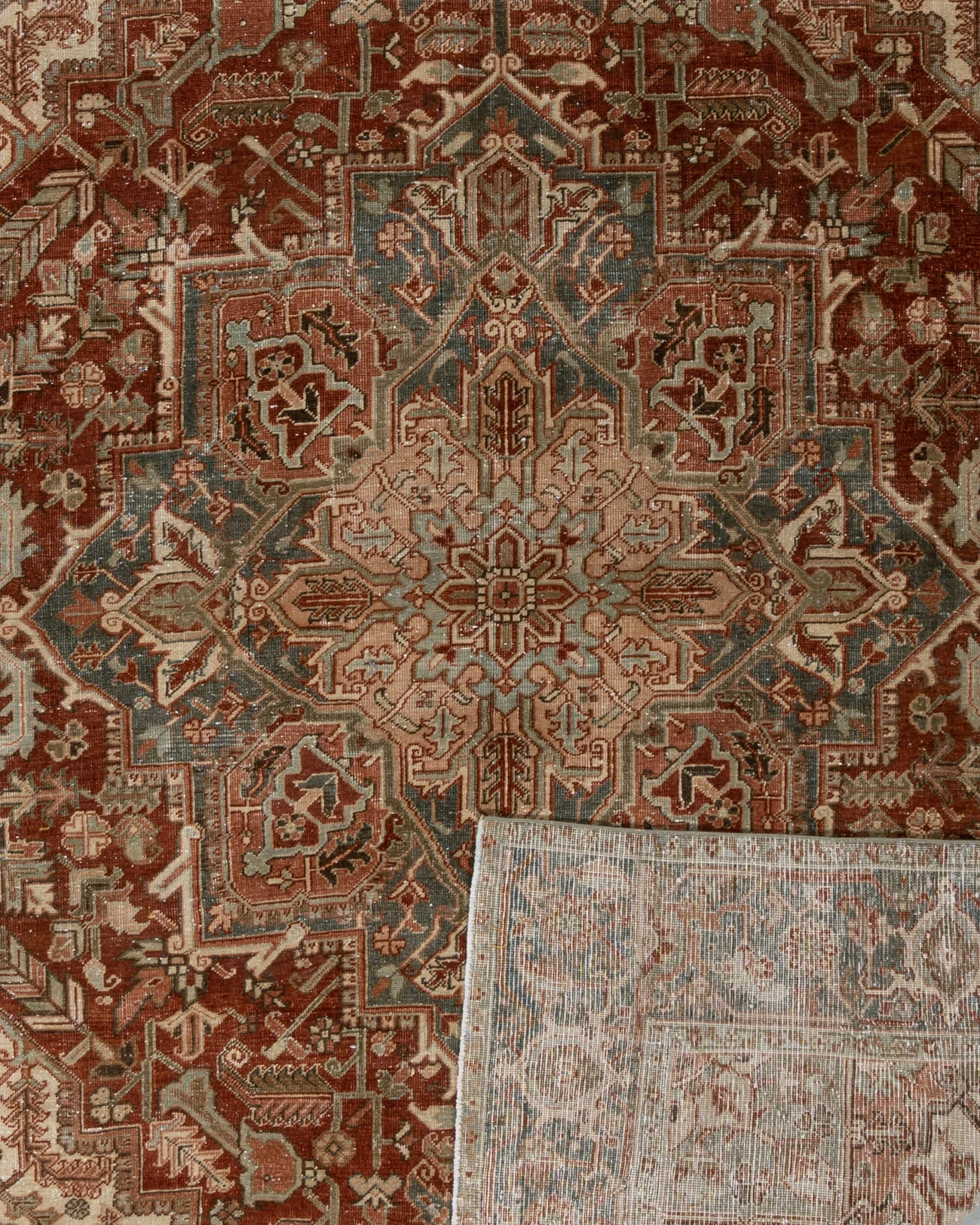 Persian Heriz Rug 8'5 X 11' 5 Persian Heriz Rug 8'5 X 11'