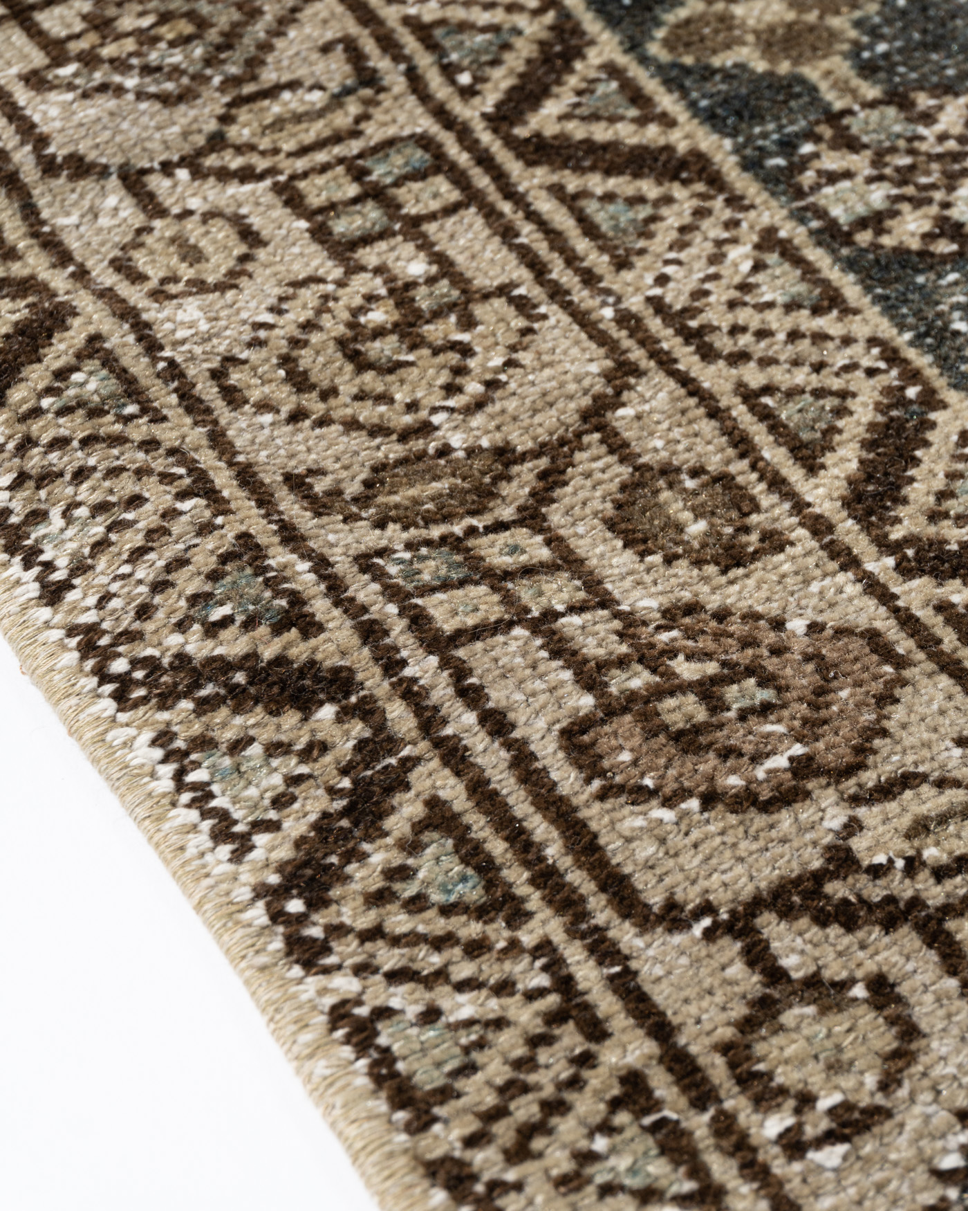 Persian Distressed Mazlagan Rug 4'5X6'3 3 Persian Distressed Mazlagan Rug 4'5X6'3