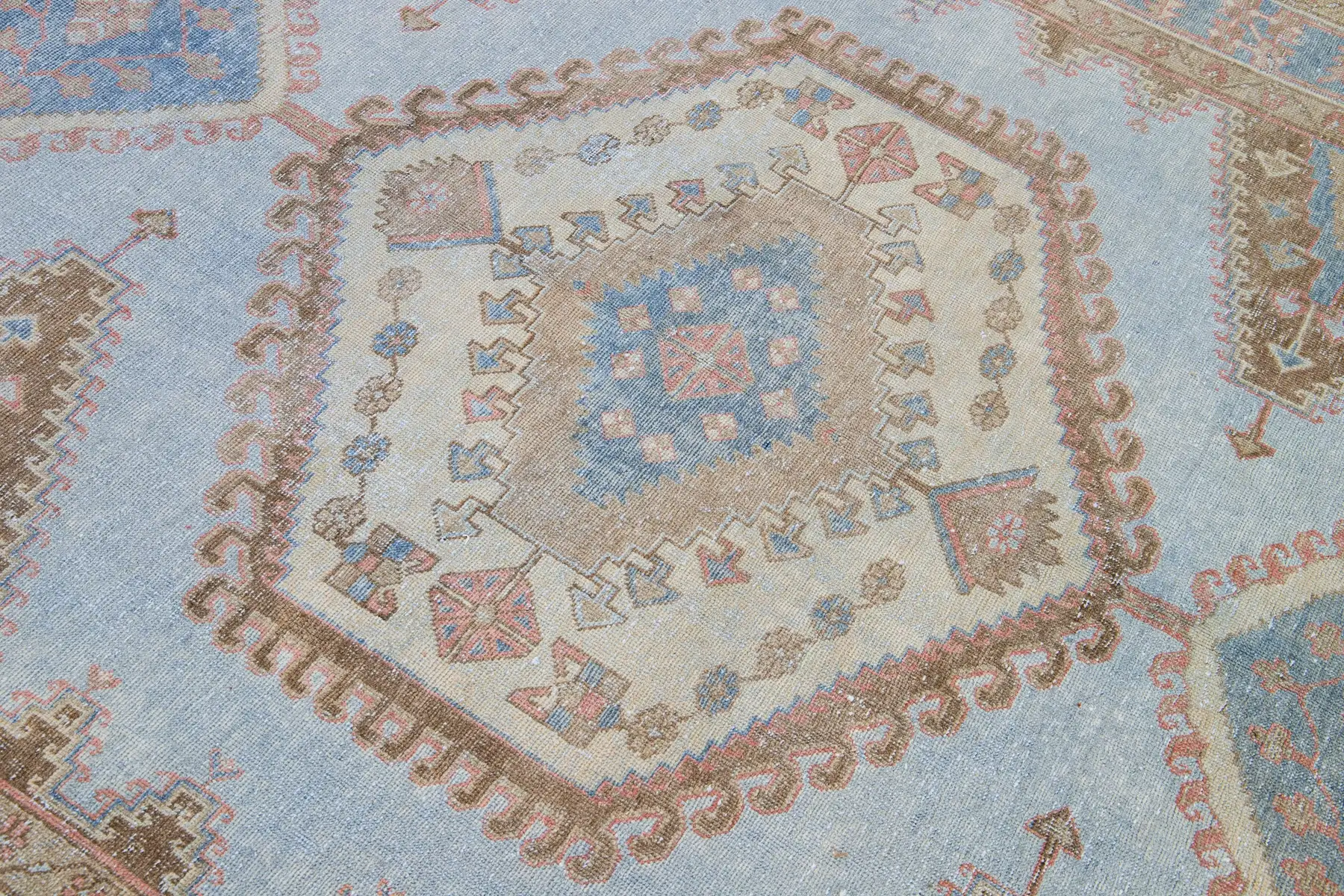 Vintage Persian Malayer Rug 6 Vintage Persian Malayer Rug