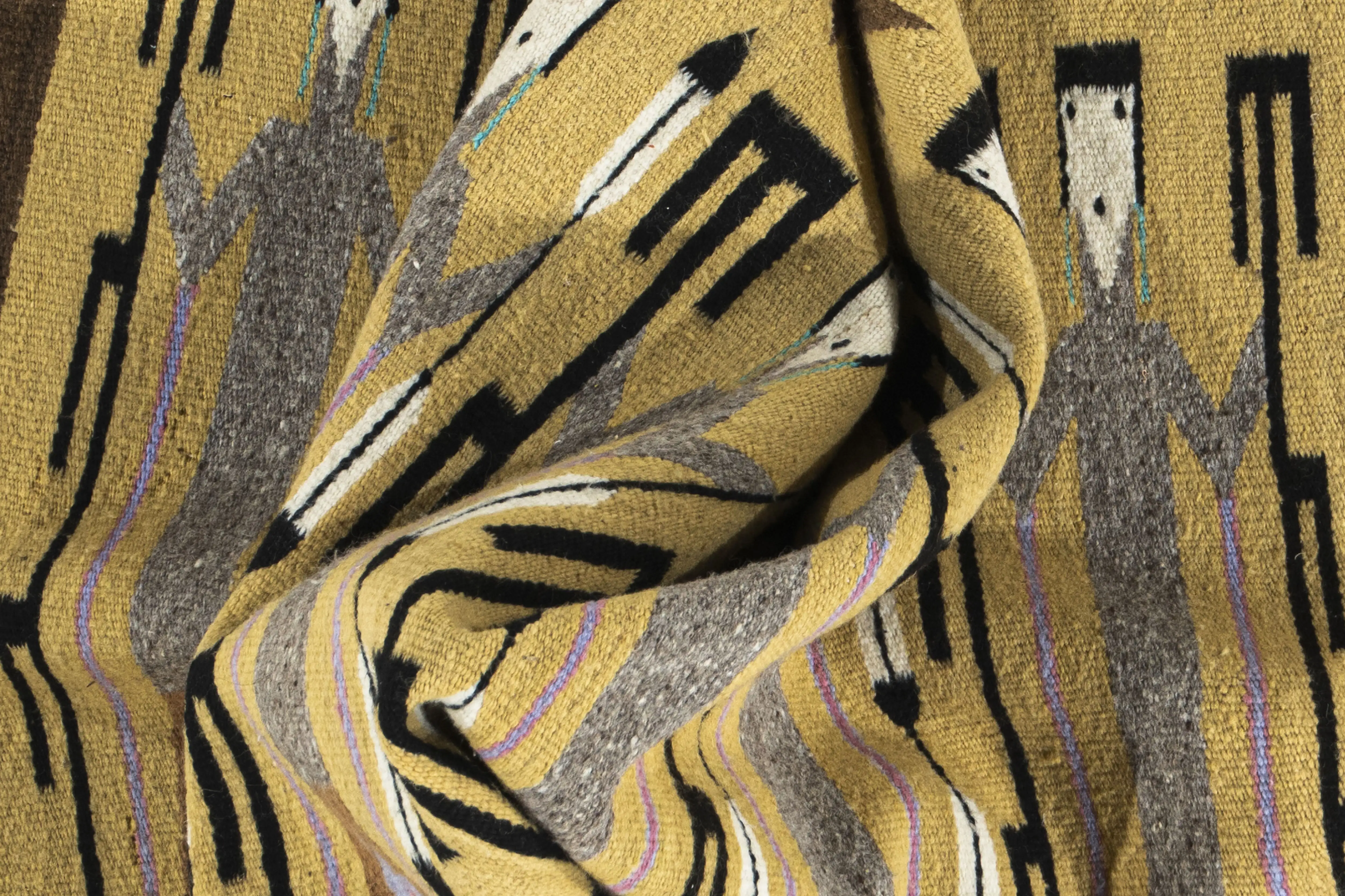 Yei Navajo Rug 3' X 4'2 8 Yei Navajo Rug 3' X 4'2