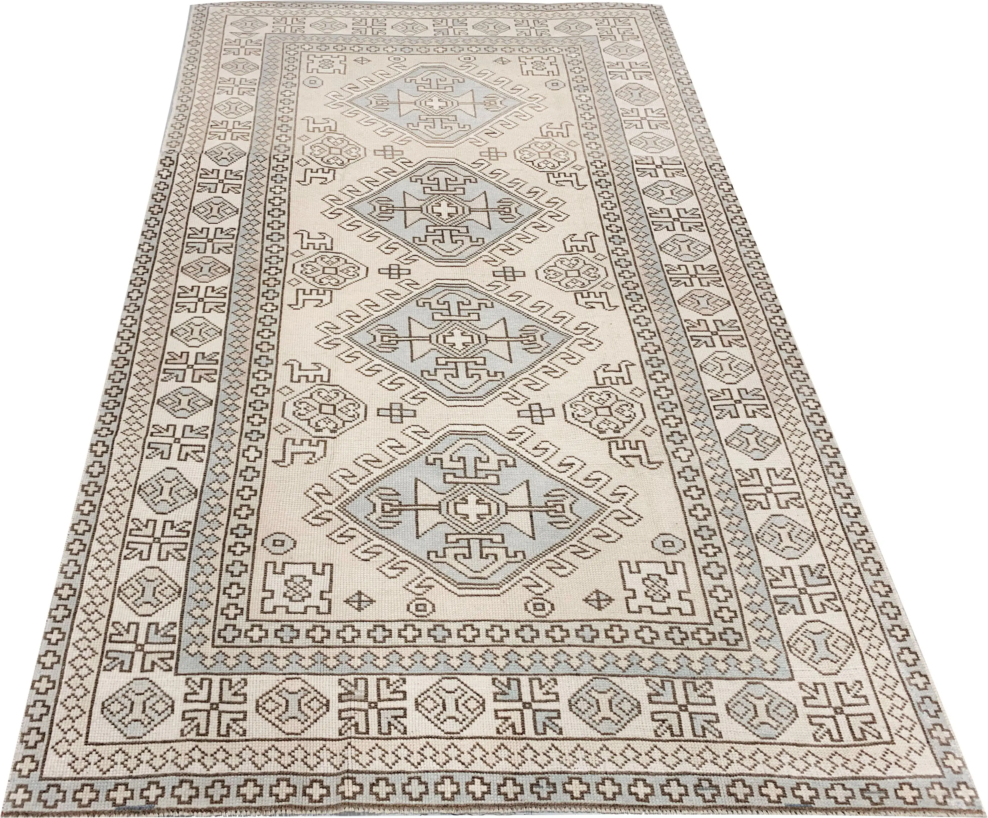Turkish Oushak Rug 5' X 6'8 2 Turkish Oushak Rug 5' X 6'8