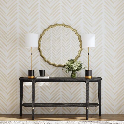 Everett 64" Console Table, Black Wash 6 Everett 64" Console Table, Black Wash