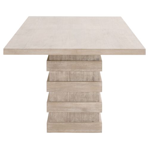 Irvine Extension Dining Table, Natural Gray 6 Irvine Extension Dining Table, Natural Gray